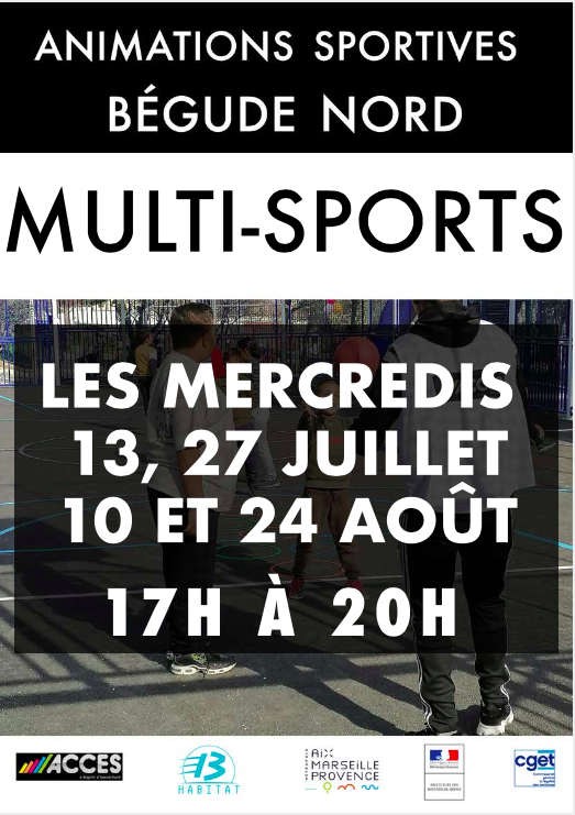 Animations sportives Bégude Nord